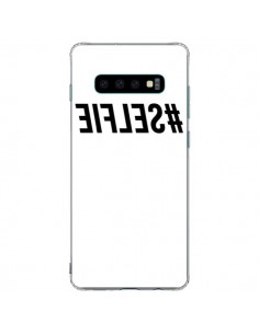 Coque Samsung S10 Plus Hashtag Selfie Noir Inversé -...