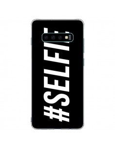 Coque Samsung S10 Plus Hashtag Selfie Noir Horizontal -...