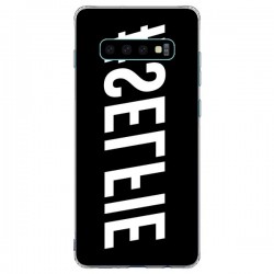 Coque Samsung S10 Plus Hashtag Selfie Blanc Inversé...