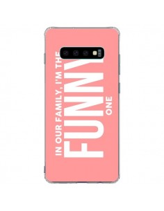 Coque Samsung S10 Plus In our family i'm the Funny one -...