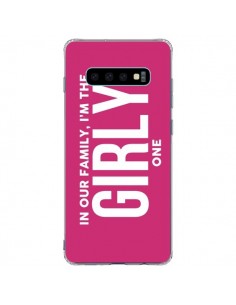 Coque Samsung S10 Plus In our family i'm the Girly one -...