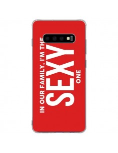 Coque Samsung S10 Plus In our family i'm the Sexy one -...