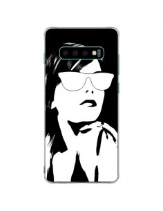 Coque Samsung S10 Plus Fille Lunettes Blanches - Jonathan...