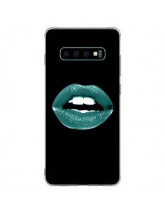 Coque Samsung S10 Plus Lèvres Bleues - Jonathan Perez