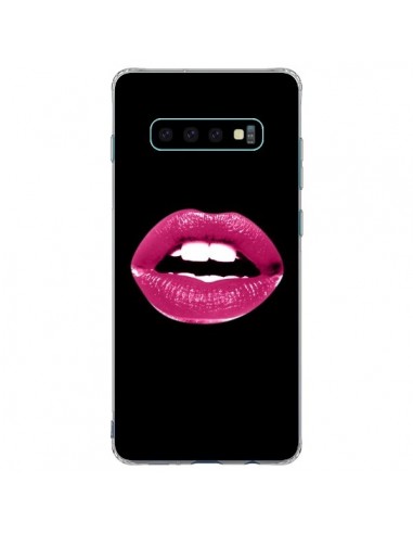 Coque Samsung S10 Plus Lèvres Roses - Jonathan Perez