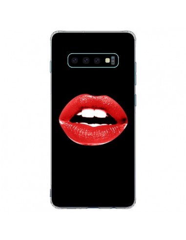 Coque Samsung S10 Plus Lèvres Rouges - Jonathan Perez