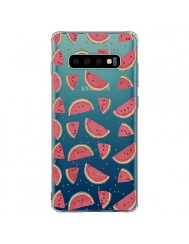 Coque Samsung S10 Plus Pasteques Watermelon Fruit Transparente - Dricia Do