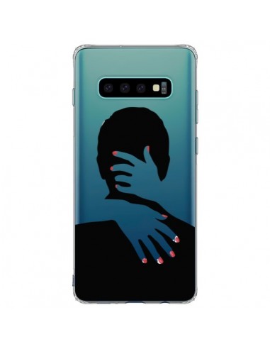 Coque Samsung S10 Plus Calin Hug Mignon Amour Love Cute Transparente - Dricia Do
