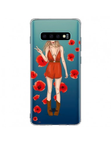 Coque Samsung S10 Plus Young Wild and Free Coachella Transparente - kateillustrate
