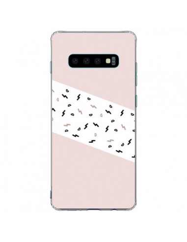 Coque Samsung S10 Plus Festive Pattern Rose - Koura-Rosy Kane