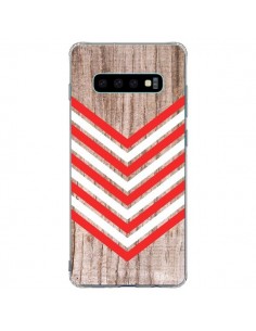 Coque Samsung S10 Plus Tribal Aztèque Bois Wood Flèche...