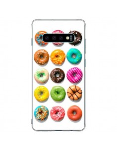 Coque Samsung S10 Plus Donuts Multicolore Chocolat...