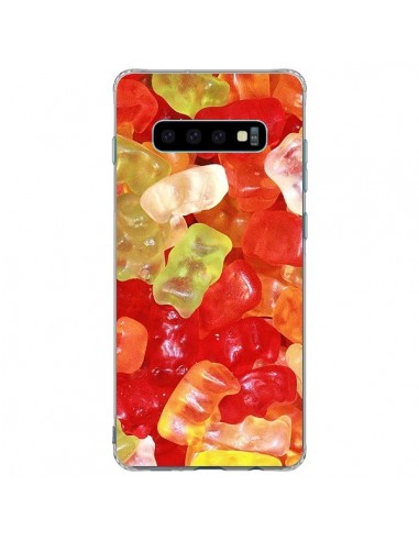 Coque Samsung S10 Plus Bonbon Ourson Multicolore Candy - Laetitia