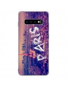Coque Samsung S10 Plus Paris Tour Eiffel Tower Nuit -...