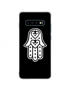 Coque Samsung S10 Plus Main de Fatma Oeil Noir - Laetitia