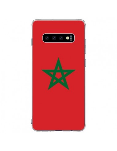 Coque Samsung S10 Plus Drapeau Maroc Marocain - Laetitia