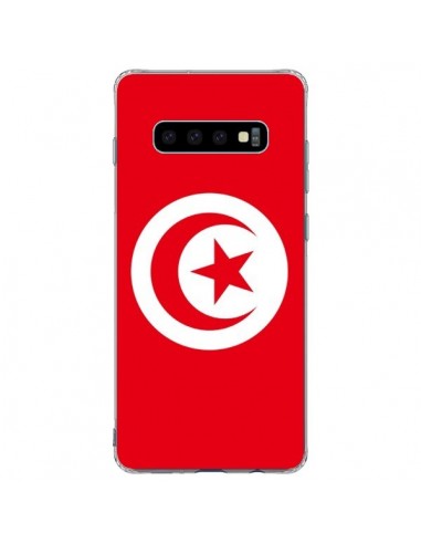 Coque Samsung S10 Plus Drapeau Tunisie Tunisien - Laetitia