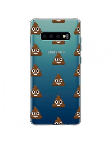 Coque Samsung S10 Plus Shit Poop Emoticone Emoji Transparente - Laetitia