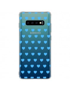 Coque Samsung S10 Plus Coeur Heart Love Amour Bleu...