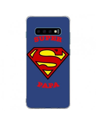 Coque Samsung S10 Plus Super Papa Superman - Laetitia