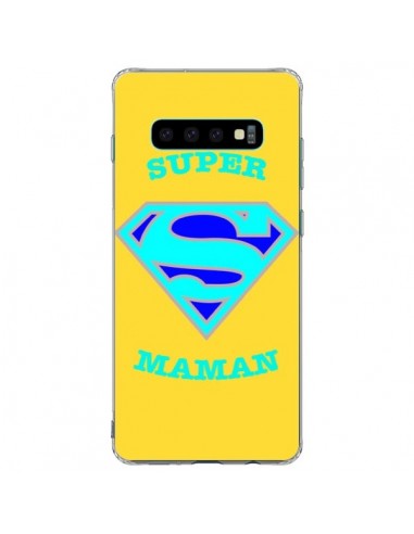 Coque Samsung S10 Plus Super Maman Superman - Laetitia