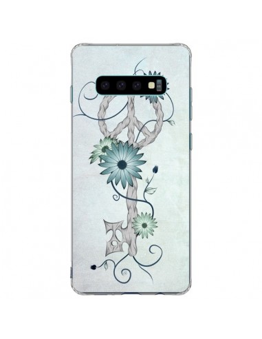 Coque Samsung S10 Plus Key to Peace Clef Paix - LouJah