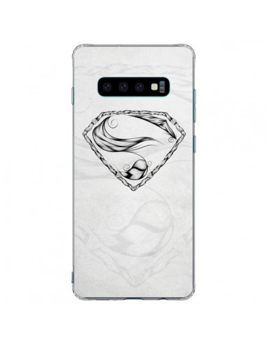 Coque Samsung S10 Plus Super Feather Plume Heroe Heros - LouJah