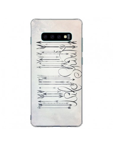 Coque Samsung S10 Plus Barcode Wild Spirit Code Barre Flèche - LouJah