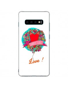 Coque Samsung S10 Plus Love Happy Life - Leellouebrigitte