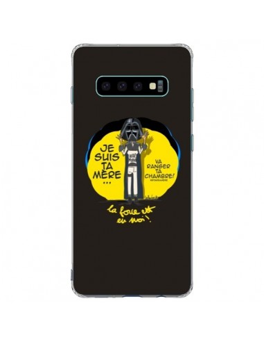 Coque Samsung S10 Plus Je suis ta mère Va ranger ta chambre Star Wars - Leellouebrigitte