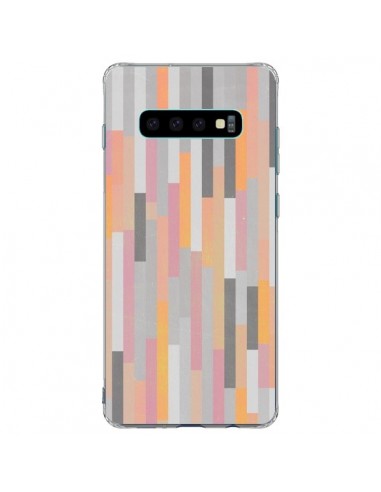 Coque Samsung S10 Plus Bandes Couleurs - Leandro Pita