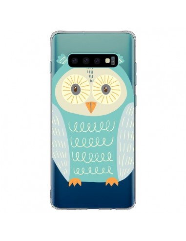 Coque Samsung S10 Plus Hibou Owl Transparente - Petit Griffin