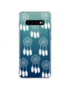 Coque Samsung S10 Plus Attrape Rêves Blanc Dreamcatcher...