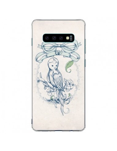 Coque Samsung S10 Plus Bird Oiseau Mignon Vintage - Lassana