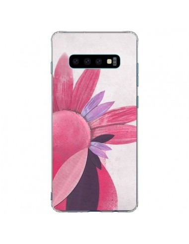 Coque Samsung S10 Plus Flowers Fleurs Roses - Lassana
