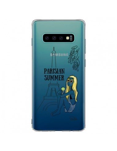 Coque Samsung S10 Plus Parisian Summer Ete Parisien Transparente - Lolo Santo