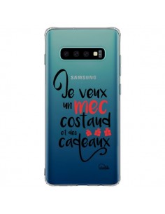 Coque Samsung S10 Plus Je veux un mec costaud et des...