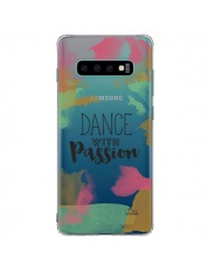Coque Samsung S10 Plus Dance With Passion Transparente -...