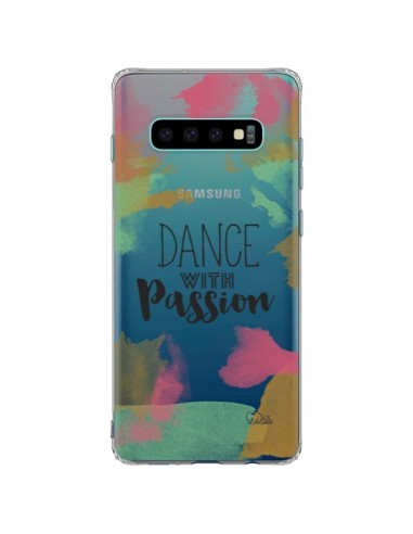 Coque Samsung S10 Plus Dance With Passion Transparente - Lolo Santo