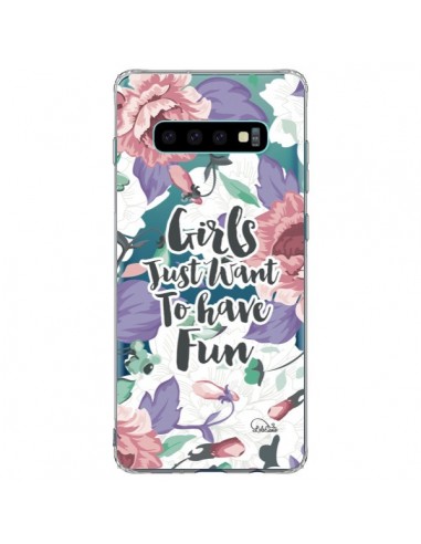 Coque Samsung S10 Plus Girls Fun Transparente - Lolo Santo