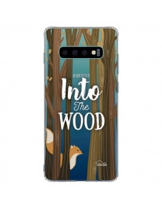 Coque Samsung S10 Plus Into The Wild Renard Bois...