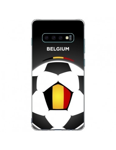 Coque Samsung S10 Plus Belgique Ballon Football - Madotta