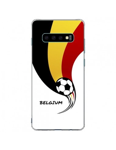 Coque Samsung S10 Plus Equipe Belgique Belgium Football - Madotta