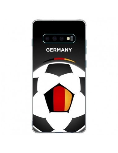 Coque Samsung S10 Plus Allemagne Ballon Football - Madotta