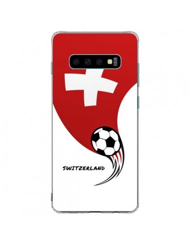 Coque Samsung S10 Plus Equipe Suisse Switzerland Football - Madotta