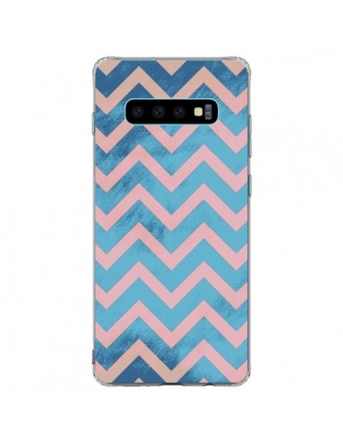 Coque Samsung S10 Plus Azteque Chevron Sunset - Mary Nesrala