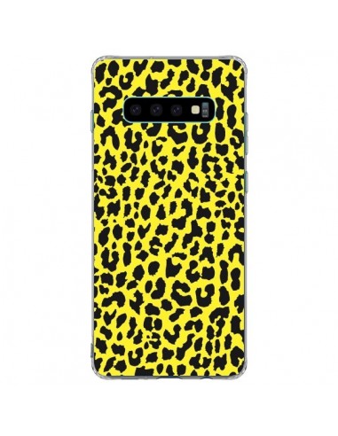 Coque Samsung S10 Plus Leopard Jaune - Mary Nesrala