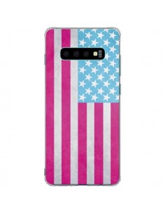 Coque Samsung S10 Plus Drapeau USA Vintage - Mary Nesrala