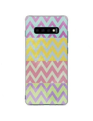 Coque Samsung S10 Plus Chevron Summer Triangle Azteque - Mary Nesrala