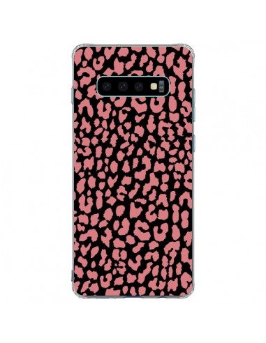 Coque Samsung S10 Plus Leopard Corail - Mary Nesrala